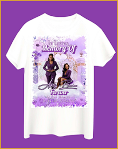 Lavender Memorial T shirt